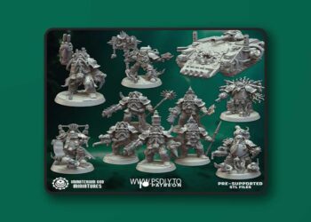Immaterium God Miniatures – Sons of Decay Vol. V – 3D Print Model