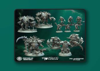 Immaterium God Miniatures – Sons of Decay Vol. VI – 3D Print Model