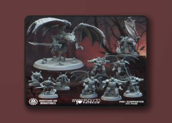 Immaterium God Miniatures – The Bloodfang Legion Vol. II – 3D Print Model