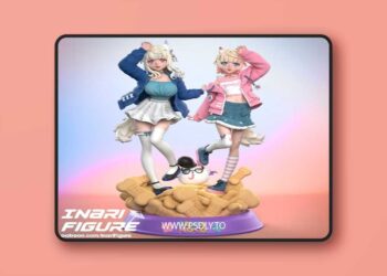 Inari Figure – Fuwamoco – Hololive – 3D Print Model STL