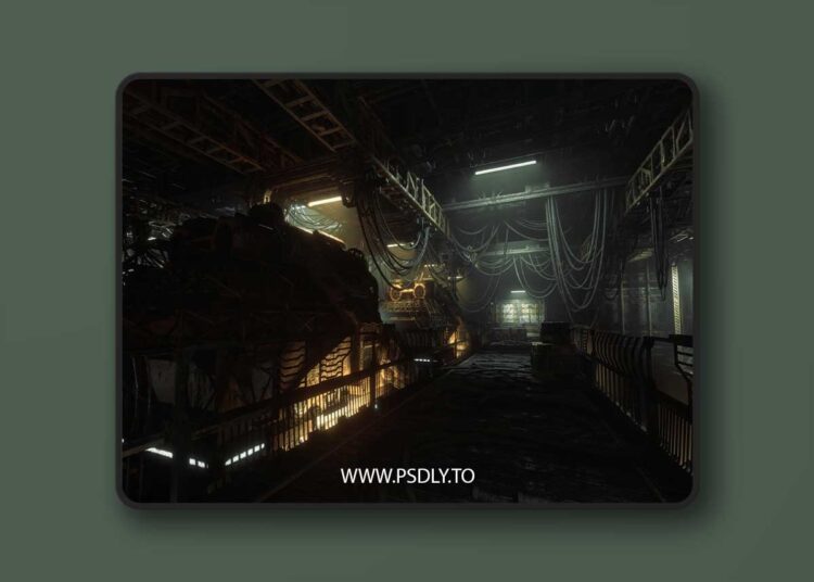 Industrial Cargo Ship (5.3 – 5.6) for Unreal Engine 1 Industrial Cargo Ship (5.3 – 5.6)