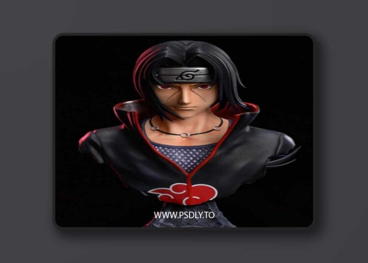 Itachi Uchiha Bust – 3D Print Model 1 Itachi Uchiha Bust – 3D Print Model