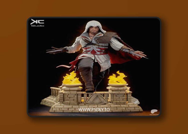KCStudio – Ezio – 3D Print Model STL 1 KCStudio – Ezio – 3D Print Model STL