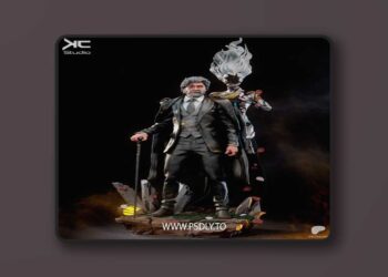 KCStudio – Renoir Diorama – 3D Print Model STL