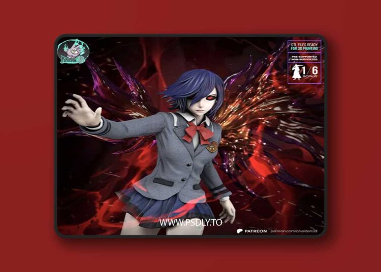 Kaidan – Touka – 3D Print Model STL 1 Kaidan – Touka – 3D Print Model STL