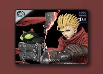Kaidan – Vash the Stampede 3D Print