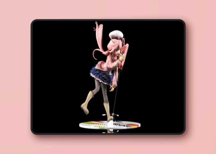 Kotobukiya Ino Sakura 3D print Model 1 Kotobukiya Ino Sakura 3D print Model