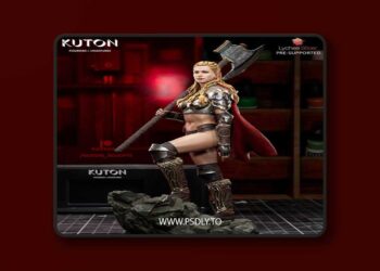 Kuton Figurines – Eydis Thorne – 3D Print Model STL