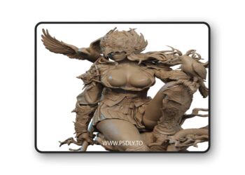 Lenora Queen of Crows NSFW – 3D Print Model