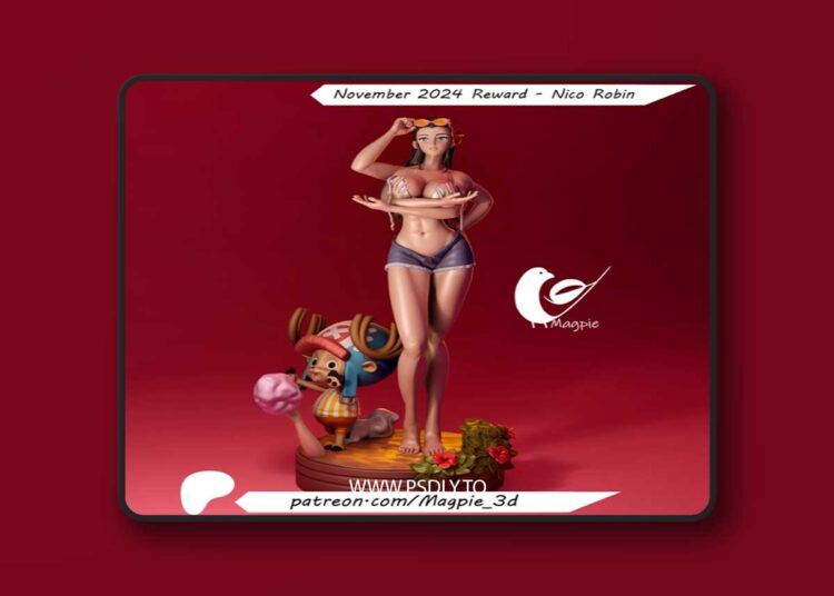 MagPie 3D – Nico Robin – One Piece – 3D Print Model 1 MagPie 3D – Nico Robin – One Piece – 3D Print Model