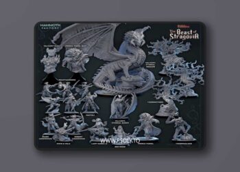 Mammoth Factory – March 2025 – The Beast of Stragovia – 3D Print Model