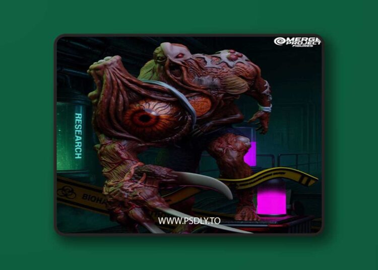 Merge Project Figures – Willian Birking – Resident Evil 2 – 3D Print Model STL 1 Merge Project Figures – Willian Birking – Resident Evil 2 – 3D Print Model STL