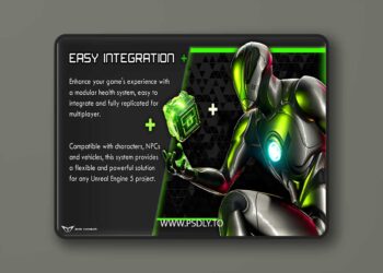 Multiplayer Damage and Health System (5.0 – 5.6)