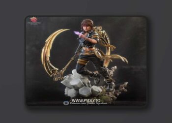 Neko Figurines – Sciel – Expedition 33 – 3D Print Model STL