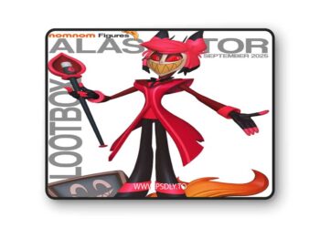 Nomnom Figures – Alastor – Hazbin Hotel – 3D Print Model STL