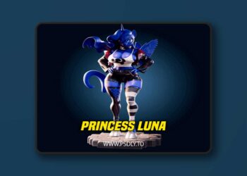 Officer Rhu – My Little Pony Princess Luna – 3D Print Model
