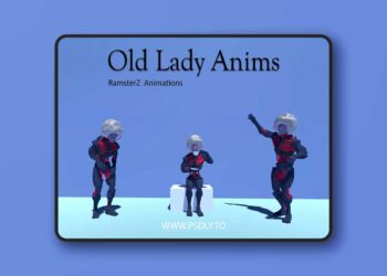 Old Lady Anims v1.0
