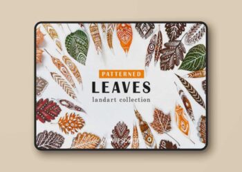 Patterned Leaves - Landart Collection 2264512