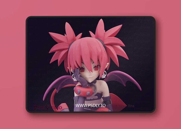 Pink Studio – Etna – Disgaea – 3D Print 1 Pink Studio – Etna – Disgaea – 3D Print