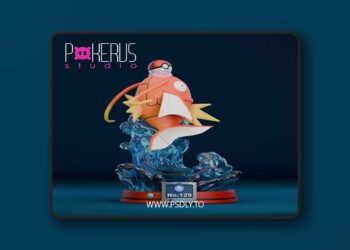Pokerus Studio – Magikarp (Mythic Tier) – 3D Print Model STL