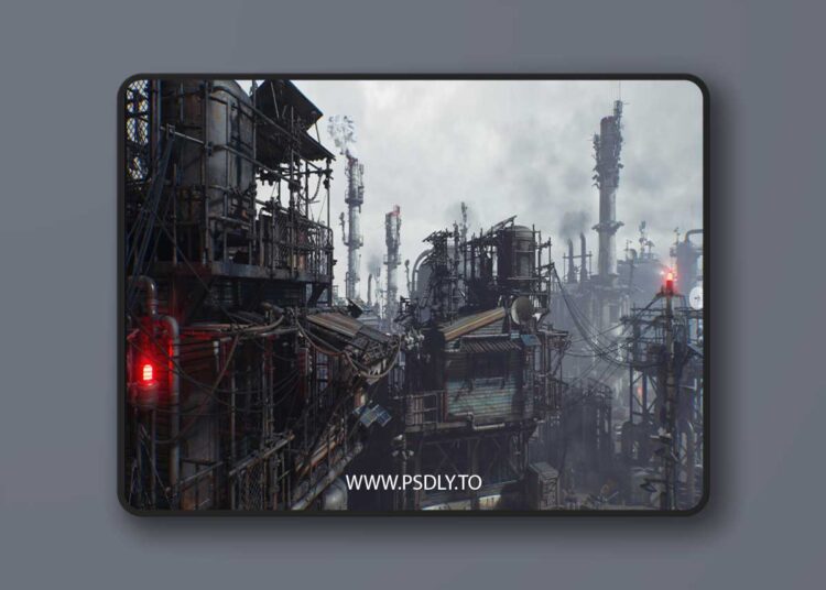 Post Apocalypse Survivor Environment Kitbash set 1 Post Apocalypse Survivor Environment Kitbash set