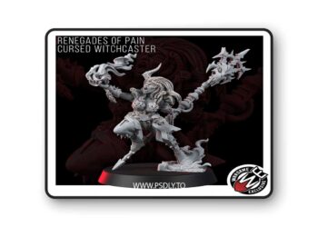 Renegades of Pain – Cursed Witchcaster – 3D Print Model