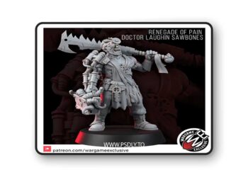 Renegades of Pain – Doctor Laughin Sawbones – 3D Print Model