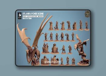 Rescale Miniatures – Warden Of Lies – 3D Print Model