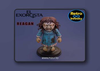 Retro Infinity – Regan – 3D Print Model STL