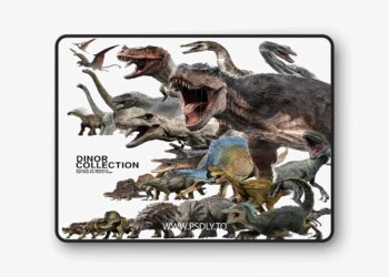 Rigged 3D Animal Models Collection