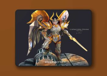 Saint-Seiya-–-Capricorn-Shura-Divine-–-3D-Print-Model-STL