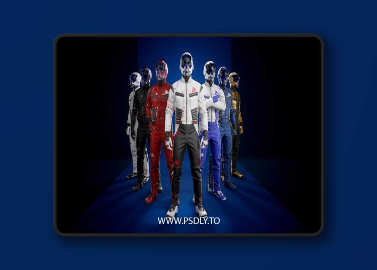 Sci-Fi Player - Man (4.27+) for Unreal Engine 1 Sci-Fi Player - Man (4.27+)