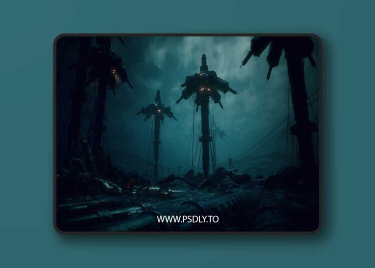 SciFi Environment — 'Offworld' (4.27 and 5.4 – 5.6) for Unreal Engine 1 SciFi Environment — 'Offworld' (4.27 and 5.4 – 5.6)