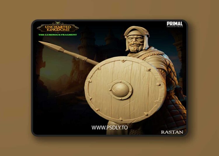 Soldier – Rastan – 3D Print Model 1 Soldier – Rastan – 3D Print Model