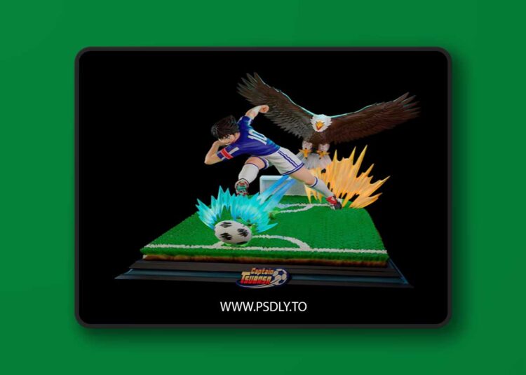 Studio Supreme – Tsubasa Supreme – 3D Print Model 1 Studio Supreme – Tsubasa Supreme – 3D Print Model