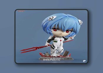 Tanuki Figures – Rei Chibi – 3D Print Model STL
