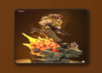 Tanuki Figures – Tarma – 3D Print Model STL