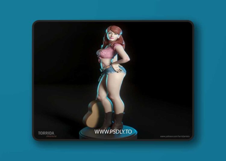 Torrida Minis – Cheryl Tunt as Cherlene from Archer – 3D Print Model 1 Torrida Minis – Cheryl Tunt as Cherlene from Archer – 3D Print Model