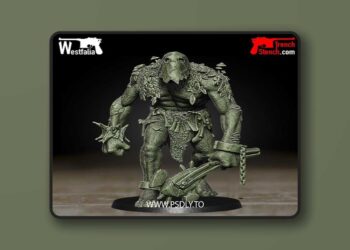 Trench Stench – Children of Yggdrasil – Captive Giant – 3D Print Model STL