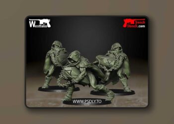 Trench Stench – Children of Yggdrasil – Runic Prisoners – 3D Print Model STL