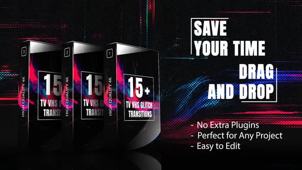 Videohive - Analog VHS Glitch Transition Bundle-Vintage TV Glitch Effects for Video Editing - 59698535 1 Analog VHS Glitch Transition Bundle-Vintage TV Glitch Effects for Video Editing