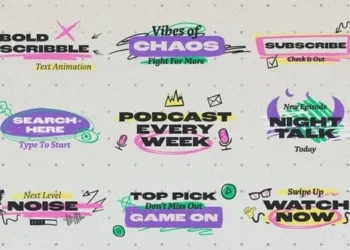 Videohive - Bold Scribble Titles - 59550000