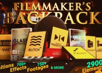 Filmmaker's Backpack | Big Pack of Transitions Effects Footages and Presets for Premiere Pro