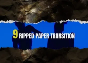 Videohive - Ripped Paper Transitions - 59314990