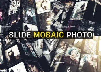 Videohive - Slide Mosaic Photo - 59910758