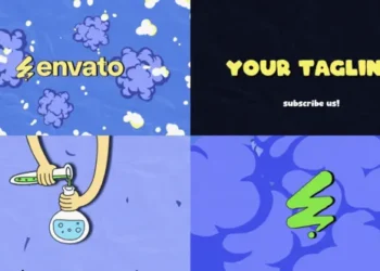 Videohive - Smoke Explosion Chemical Reaction Logo for After Effects - 59695647