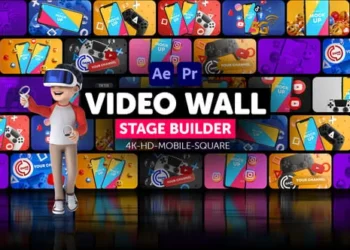 Videohive - Video Wall Stage Builder - 34153157