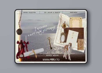 Vintage Objects & Line Art