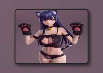 Void Figures – Akuma Nihmune (Numi) – 3D Print Model STL