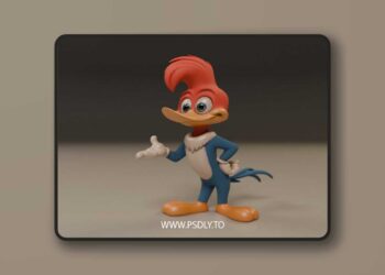 Woody Woodpecker – 3D Print Model